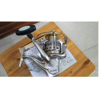 Máy câu cá Yolo TFB/KFB 3 bạc đạn cao cấp