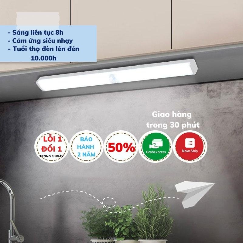 Đèn Cảm Ứng Chuyển Động Cảm Ứng Thông Minh Gắn Tường Gắn Hành Lang Tủ Quần Áo ĐÈN LED CHIKO