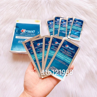 Miếng Dán Trắng Răng Crest 3D White Profesinal - Gentle Routine Gói Lẻ