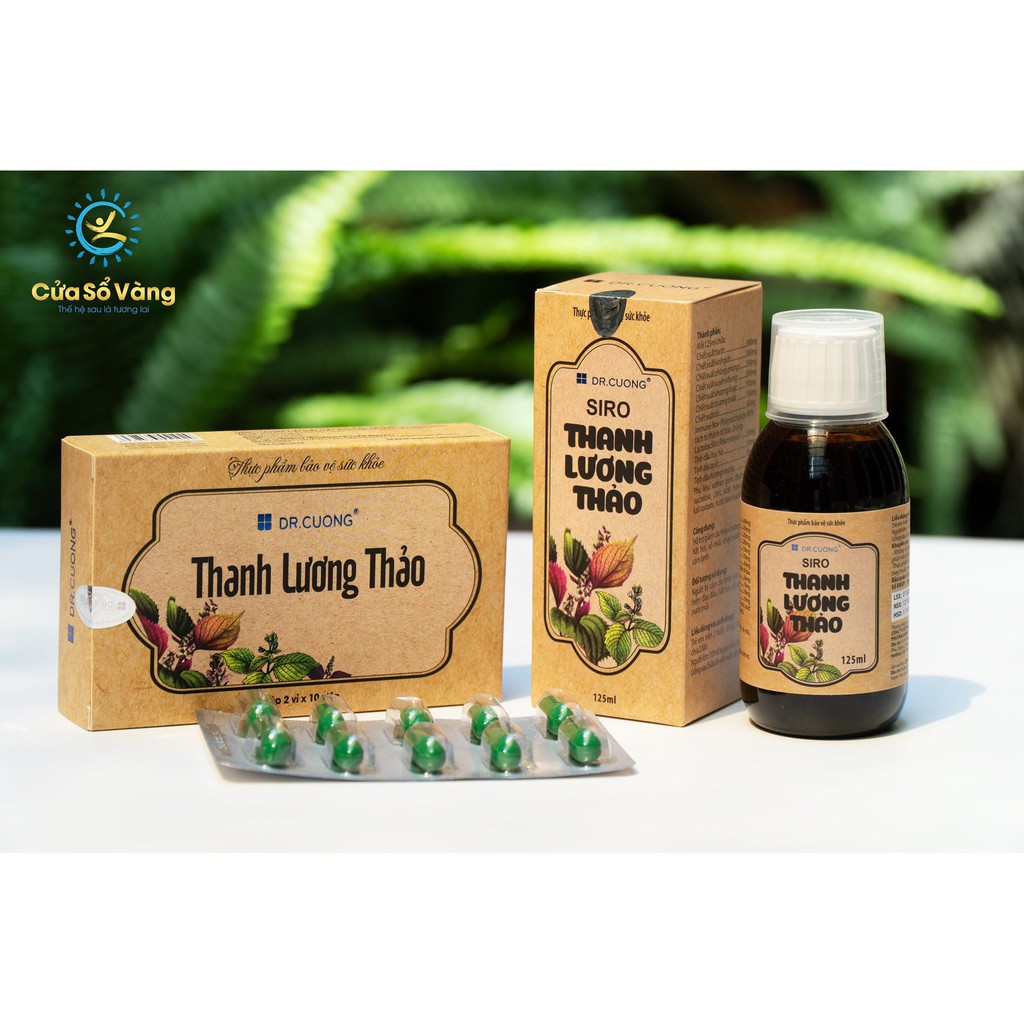 Cửa Sổ Vàng Combo Bảo Vệ Sức Khỏe 1 Thanh Lương Thảo, 1 Tinh Dầu, 1 Thiệt Thanh Thảo