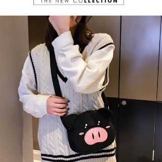 Túi vải lợn kute