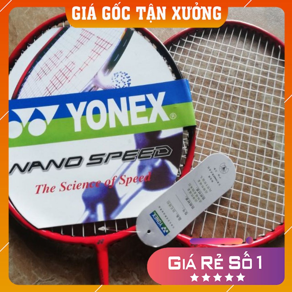 ĐÔI VỢT YOONEX TẶNG KÈM 2 QUẢ CẦU.