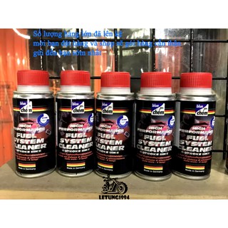 Vệ sinh buồng đốt Bluechem Fuel System cleaner  GERMANY