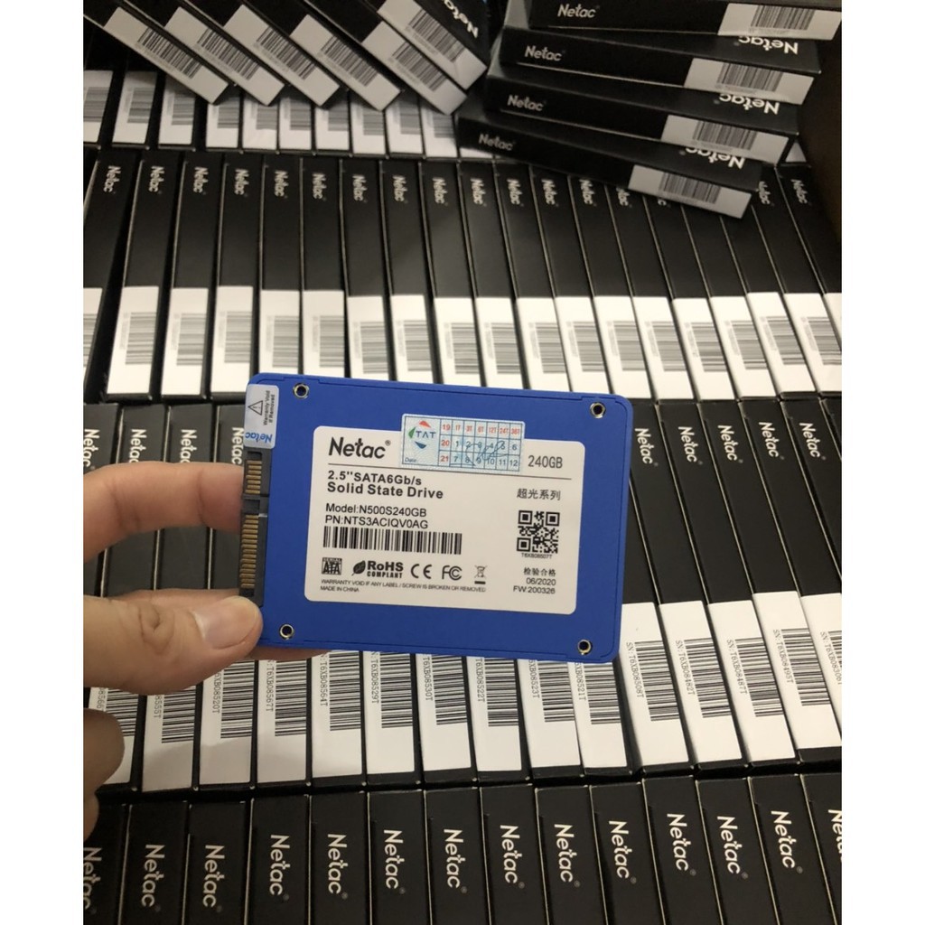 SSD Netac 240GB N500S SATA3 6Gbs 2.5"inch Chính Hãng Dùng Cho Máy Tính Xách Tay Laptop PC Desktop Bảo Hành 36T 1 Đổi 1 | BigBuy360 - bigbuy360.vn