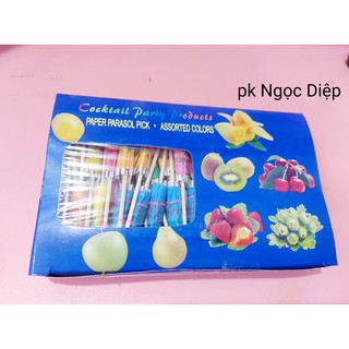 dù giấy trang trí bánh