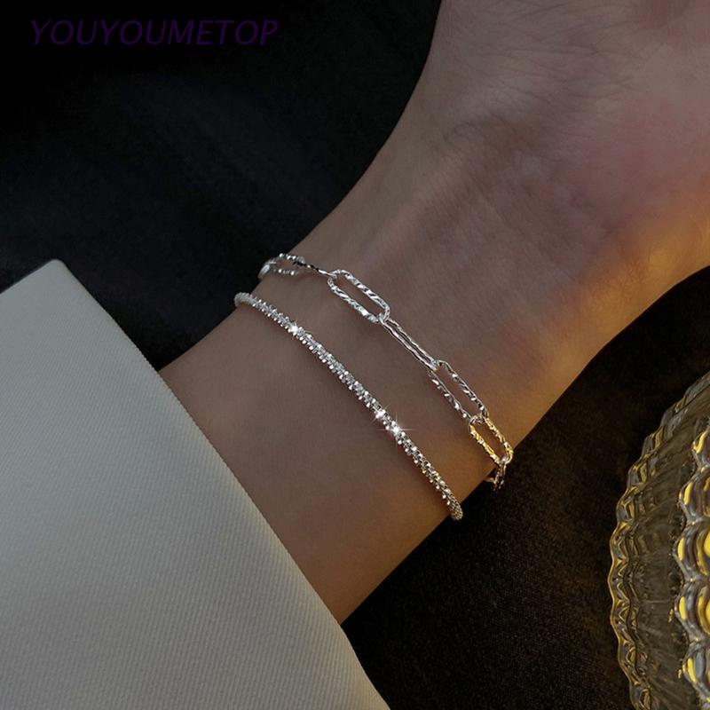 Vòng Tay Thiết Kế Đơn Giản Có Thể Điều Chỉnh Tiện Lợi YOUYO