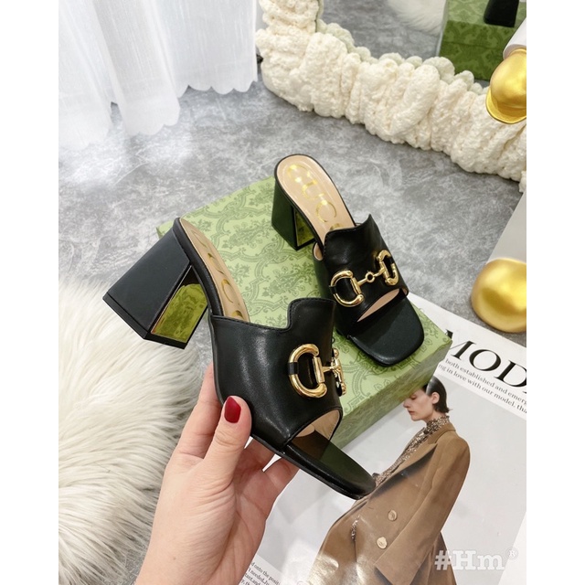 ❤️ Guốc quai bản tag khoá . Hàng Super Fullbox hộp xanh xịn xò