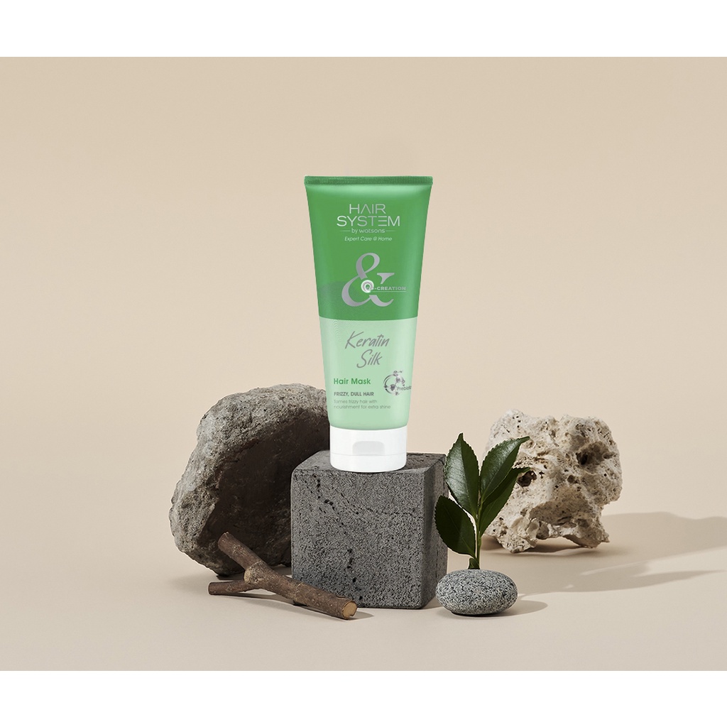 Mặt Nạ Tóc Hair System By Watsons Hair Mềm Mượt Keratin Silk 200ml