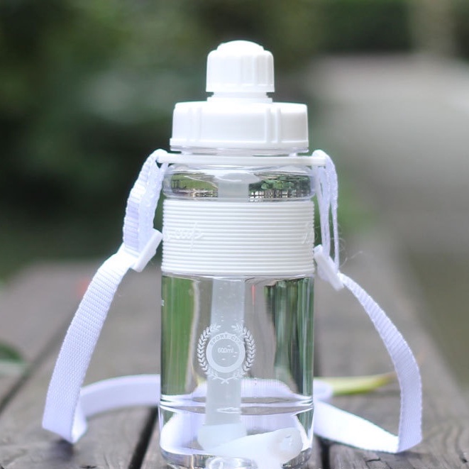 Bình Nước Thể Thao, Bình Đựng Nước Đi Du Lịch Bằng Nhựa 600ML_2 LÍT Tặng Kèm Dây Đeo Và Ống Hút Cao Cấp 88322 Chợ Tốt