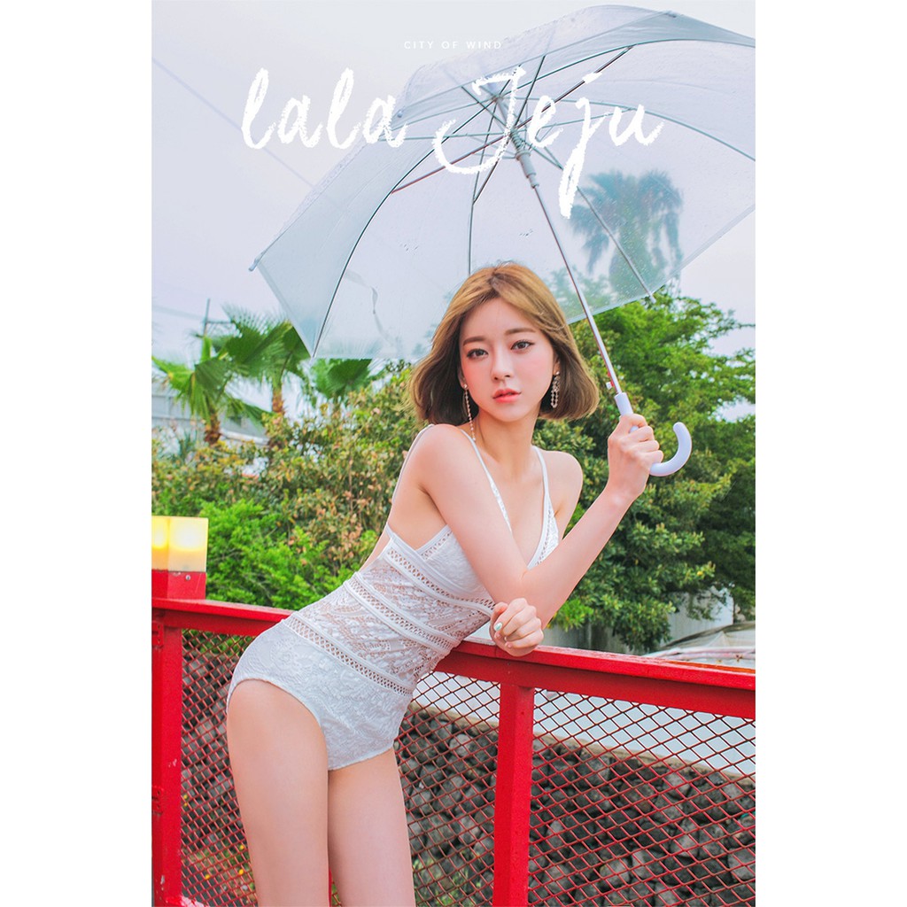 Bikini 1 mảnh mix ren V cắt | BigBuy360 - bigbuy360.vn