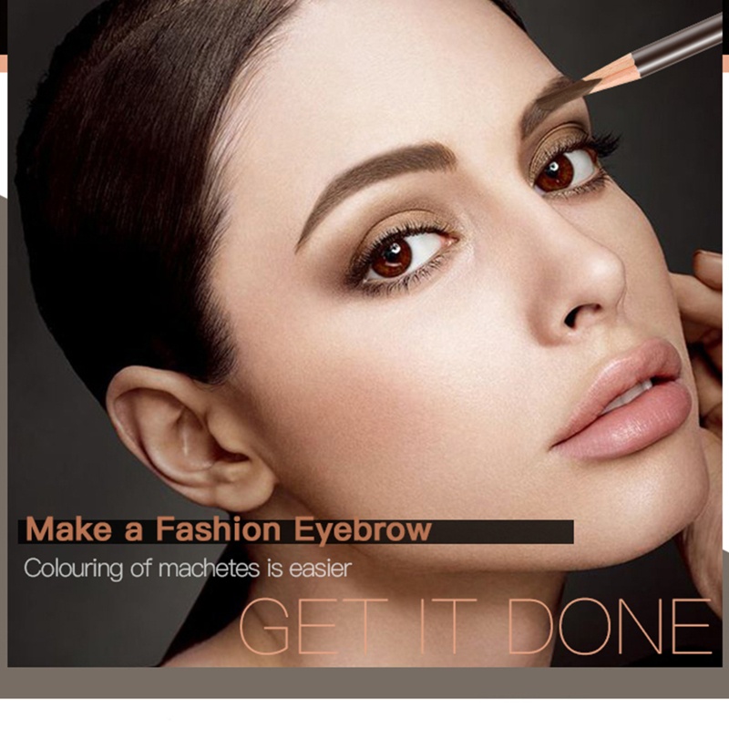 Bút Chì Kẻ Lông Mày Tự Nhiên Không Thấm Nước brroa Màu Sắc