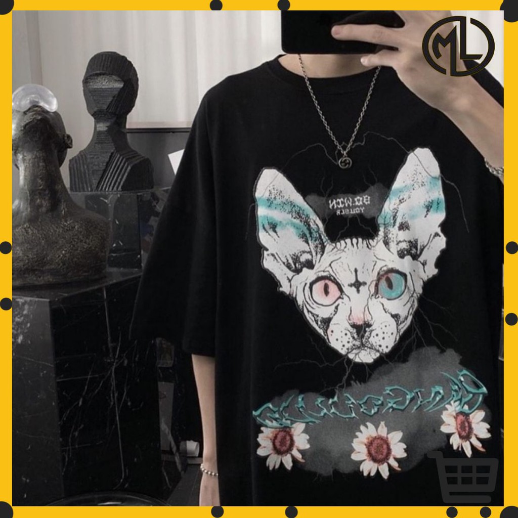 [NEW ARRIVAL] - Áo mèo đen