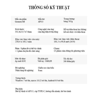 Bảng vẽ điện tử Gaomon M8