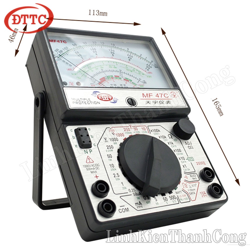 Đồng Hồ Vạn Năng MF47C