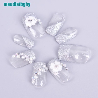 ♡Bộ 24 Móng Tay Giả Lấp Lánh