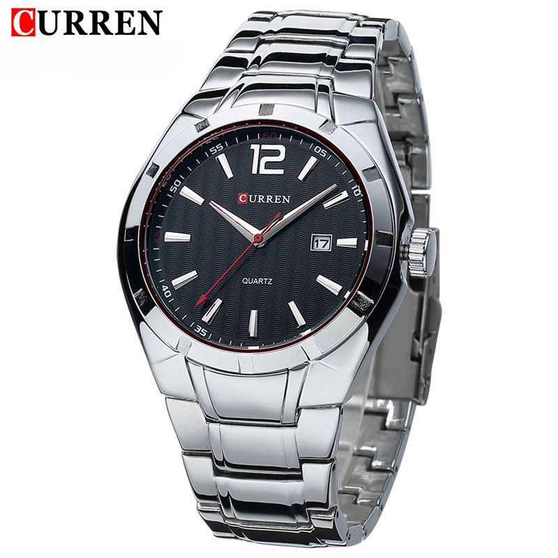 Đồng hồ đeo tay CURREN 8103X máy Quartz bằng thép không gỉ phong cách thể thao đơn giản sang trọng cho nam