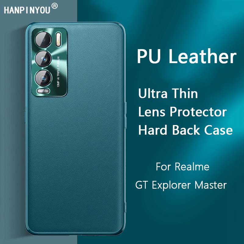 Ốp Điện Thoại Da Siêu Mỏng Cho Realme GT Explorer Master 6.55"
