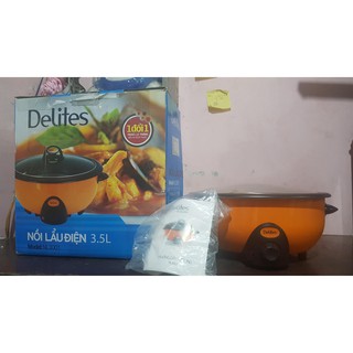 Nồi lẩu điện Delites NL3001 3.5 lít