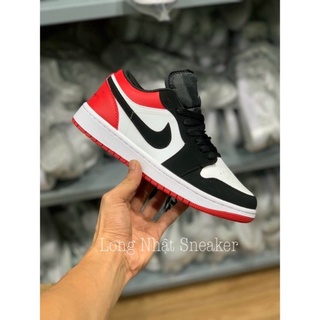 Giày sneaker jd low đỏ trắng giày thể thao nam nữ thấp cổ