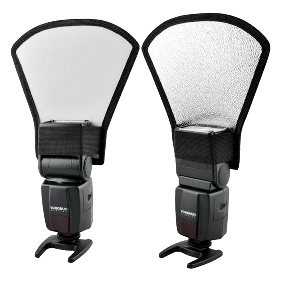 Tản Sáng 2 Mặt Cho Đèn Flash (Đen)