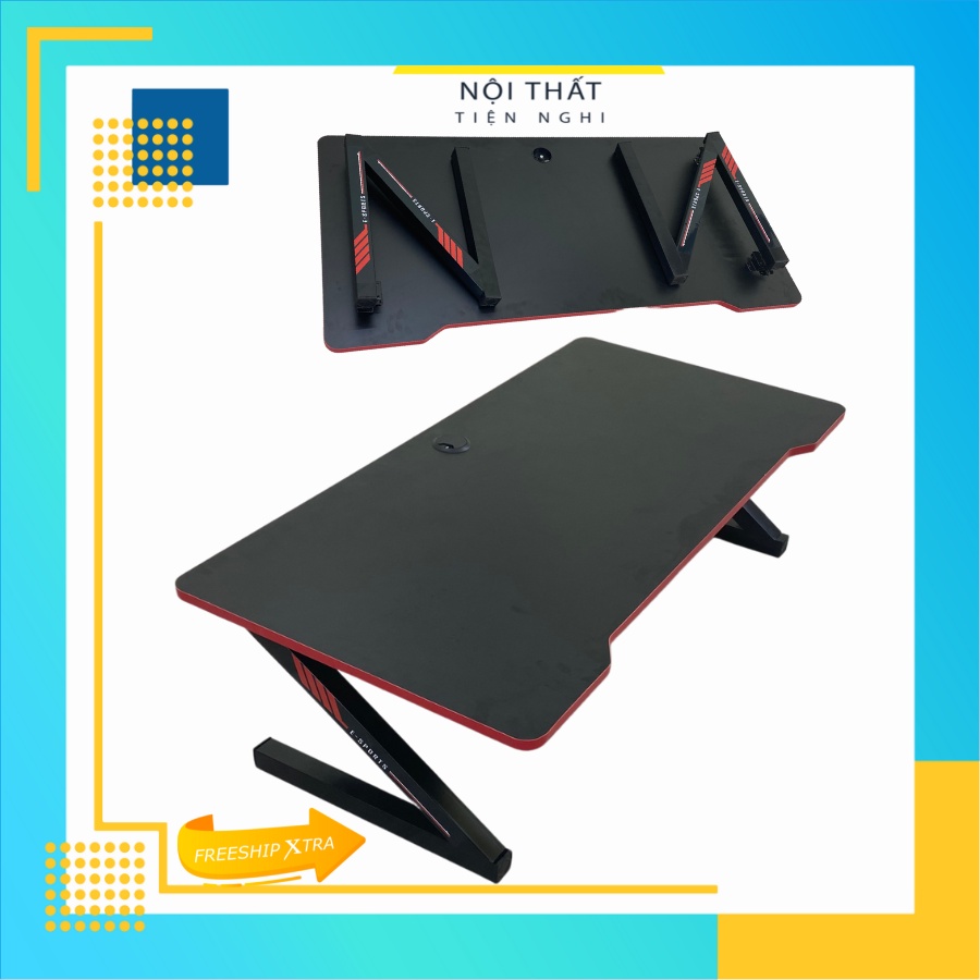 Bàn gaming ngồi bệt chân sắt chữ K U Y Z gấp gọn đa năng - bàn học tập/ làm việc - BBG-K