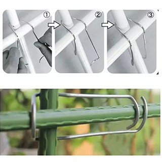 KHỚP NỐI KẸP giữ thân cây dùng cho ống thép bọc nhựa phi 8mm 11mm 16mm