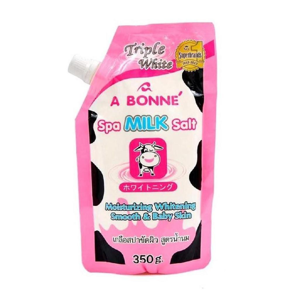 Muối Tắm Sữa Bò tẩy Tế Bào Chết A Bonne Spa Milk Salt Thái Lan 350gr | BigBuy360 - bigbuy360.vn