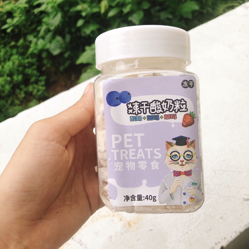 Viên sữa chua cho hamster,mèo