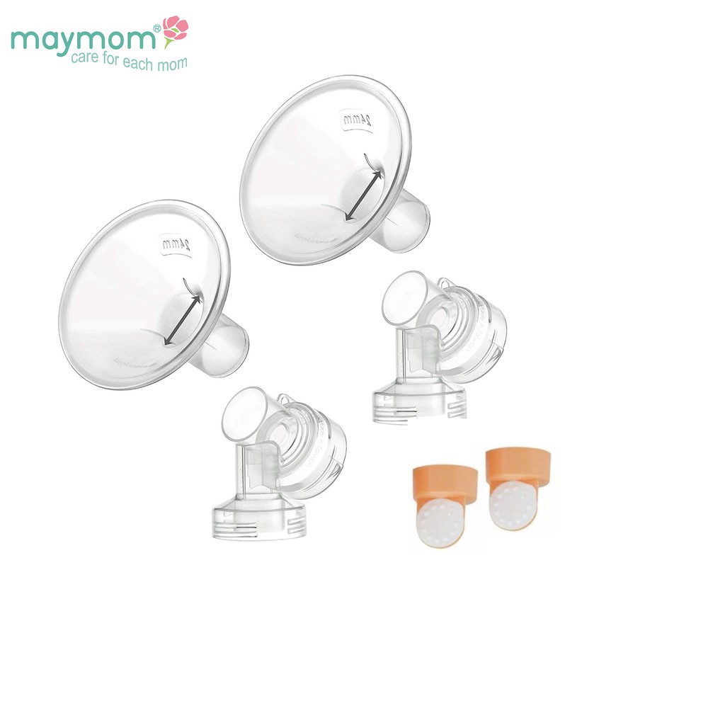 Phụ Kiện Máy Hút Sữa Medela Thương Hiệu Maymom, Tương Thích Máy Pump Maxflow, Nhiều Lựa Chọn Size Phễu Hút Sữa