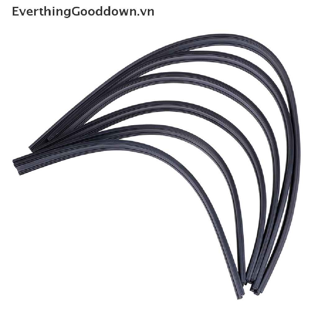 Everthinggooddown Set 2 Lưỡi Gạt Nước Bằng silicone Không Khung Cho Kính Chắn Gió Xe Buýt