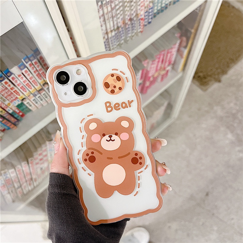 Ốp lưng iphone Ốp Điện Thoại Họa Tiết Sóng Biển Lớn Cho iphone13promax / 12 / 14pro / 11 / 7 / 8 / Plus / Mini /ProMax-14 Dinuo case