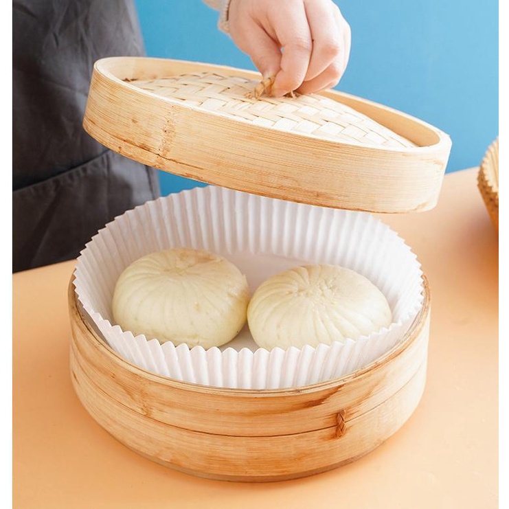 Set 25/50/100 Giấy Lót Nướng Bánh 16cm Không Dính Sử Dụng Một Lần