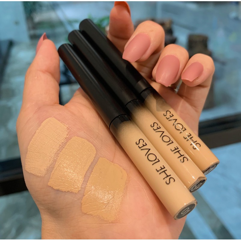 Kem che khuyết điểm che thâm, mụn She Loves Liquid Concealer 5ml