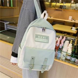 Balo mix 2 màu phong cách Hàn Quốc