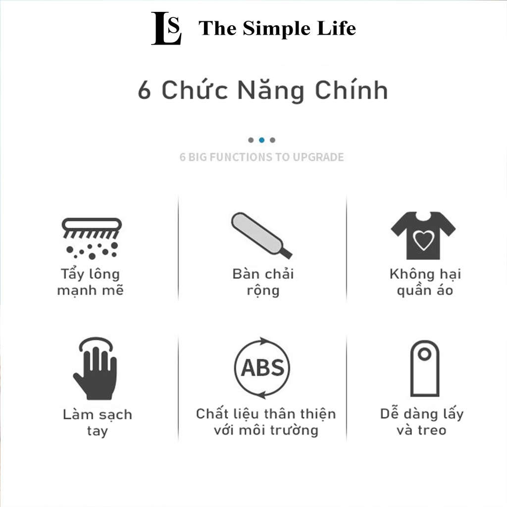 Dụng cụ lấy lông quần áo, lấy lông chó mèo, thú cưng trên sofa, nệm 2 mặt tĩnh điện cao cấp, nhỏ gọn [CHÍNH HÃNG]