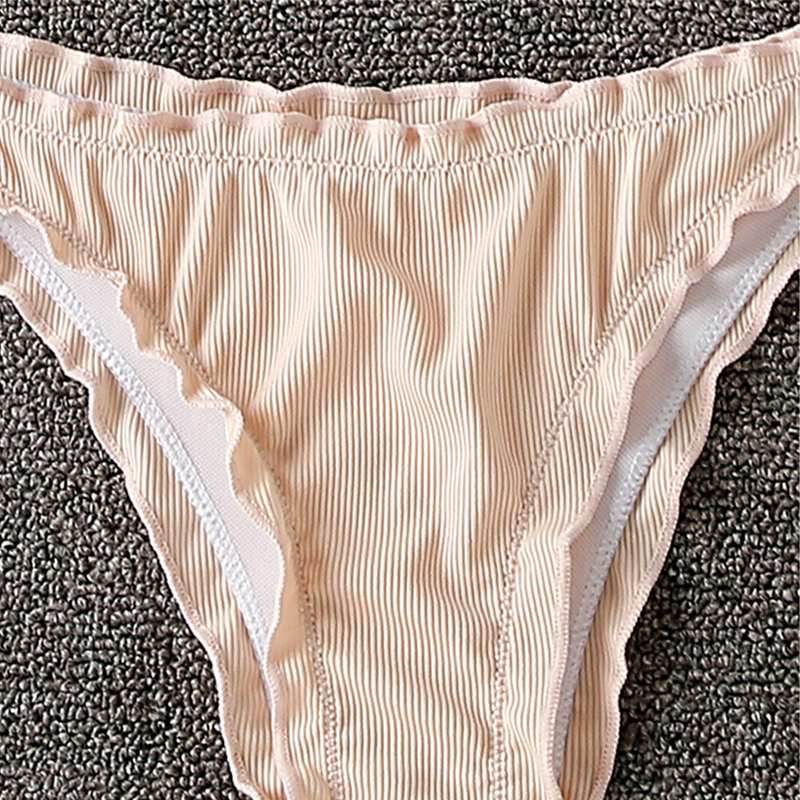 Set bikini hai mảnh viền nhún bèo thời trang quyến rũ cho nữ