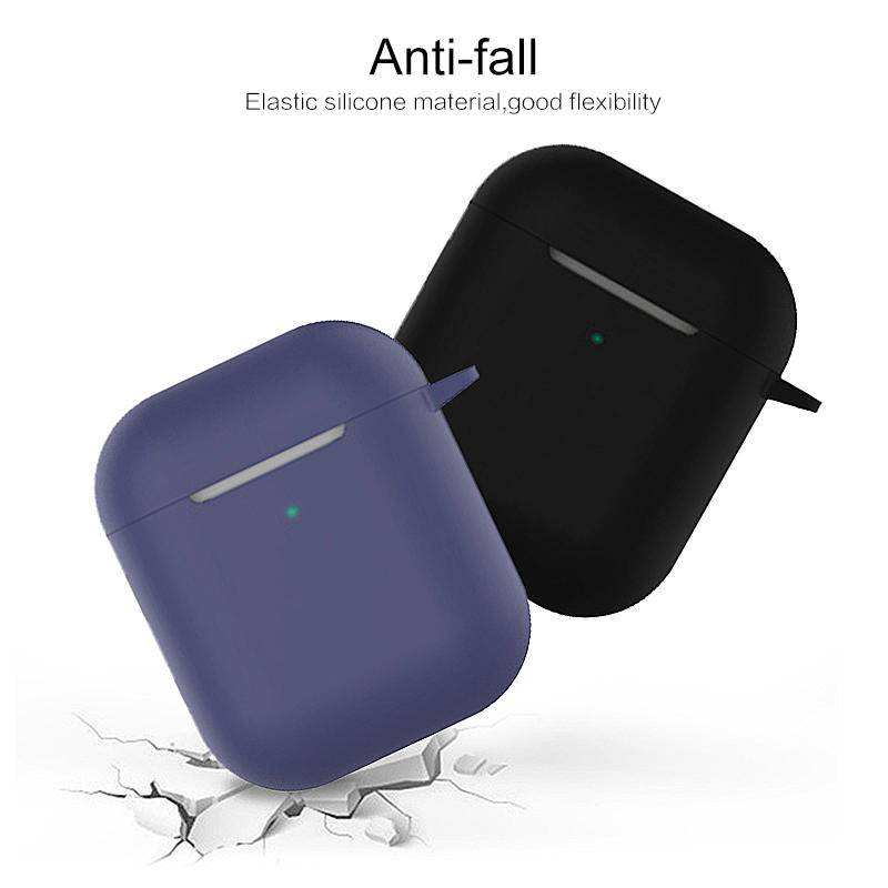 Vỏ Bảo Vệ Hộp Sạc Tai nghe không dây AirPods Pro / 3 2 1 Bằng Silicon Mềm