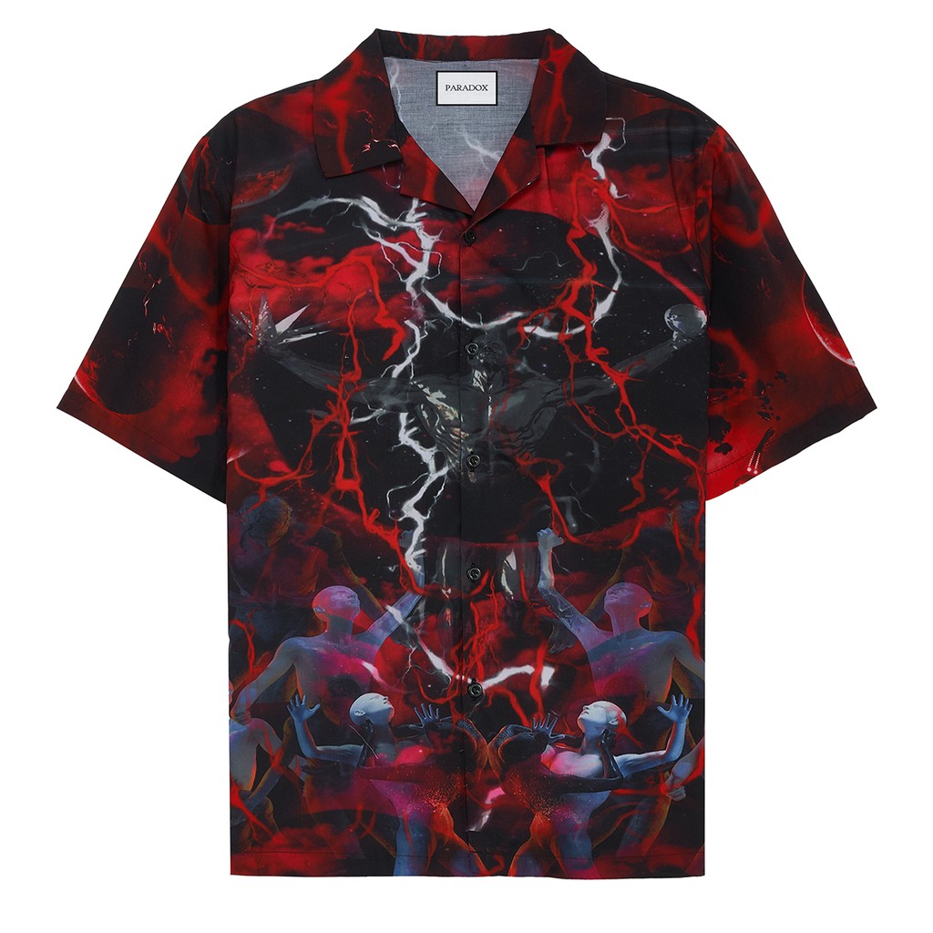 Áo sơ mi tay ngắn Paradox Neurotic Thorn Shirt
