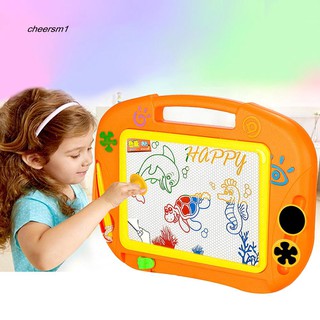 Bảng nam châm vẽ hình sáng tạo kèm bút + tẩy chất lượng cao cho bé
