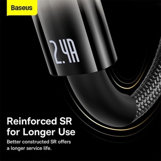 Cáp sạc tự ngắt Lightning Baseus Explorer Series dùng cho iPhone Gen 2