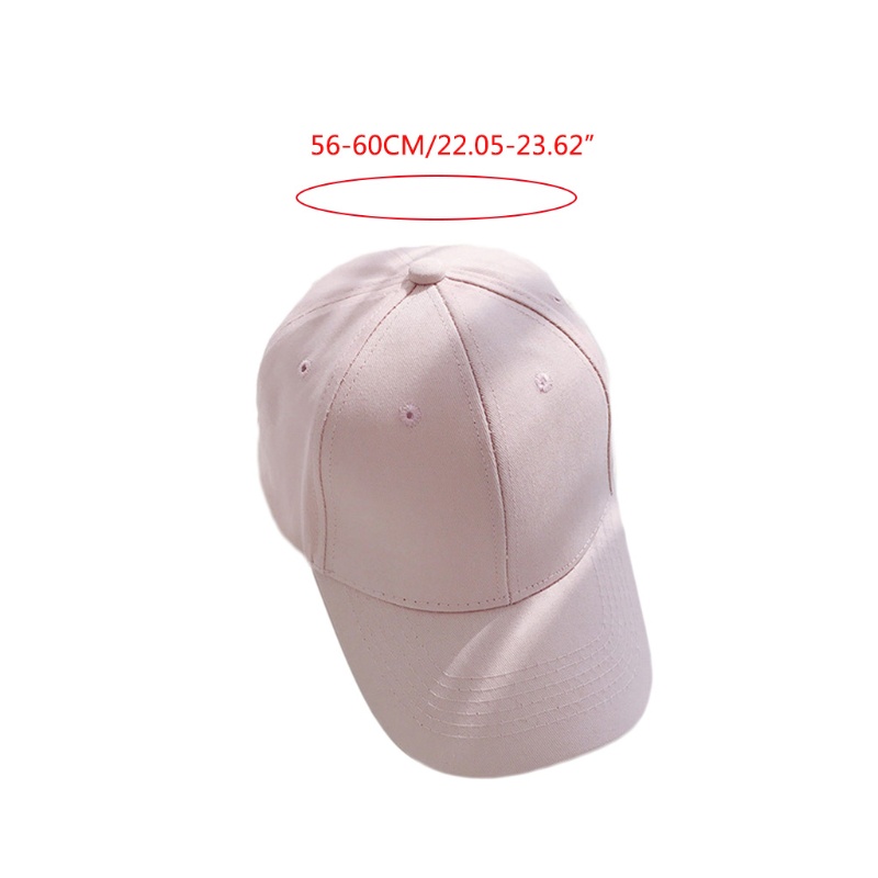 Mũ Lưỡi Trai Cotton Màu Trơn Phong Cách Hip Hop Cho Nam Nữ