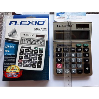 Máy tính để bàn 12 số flexio cal 02s nhỏ gọn