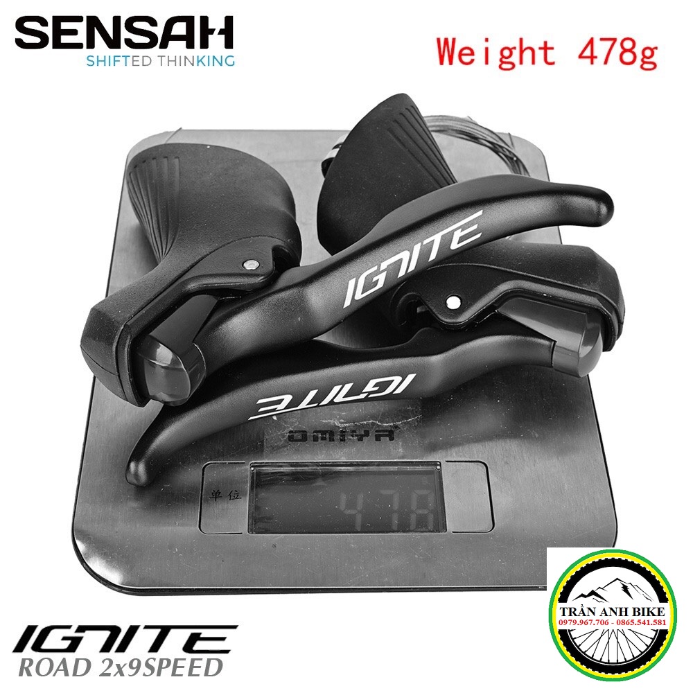 Tay đề lắc xe đạp SENSAH IGNITE 2x9 Speed