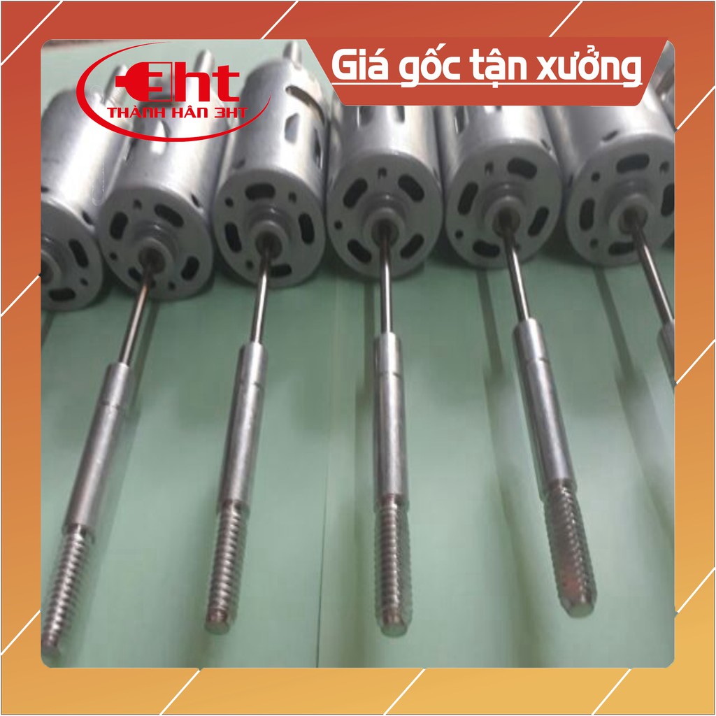 Mô tơ 545 chế quạt chạy acquy moteur - phụ tùng quạt động cơ quạt 12V & 24v