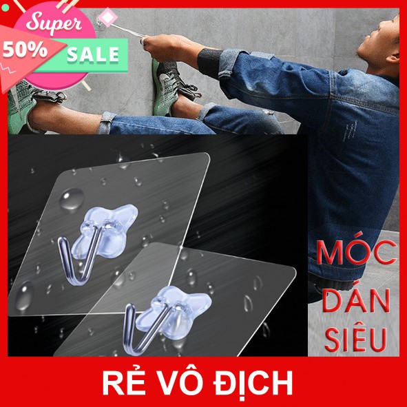[Hot]-Combo 10 móc dính hút chân không siêu chắc