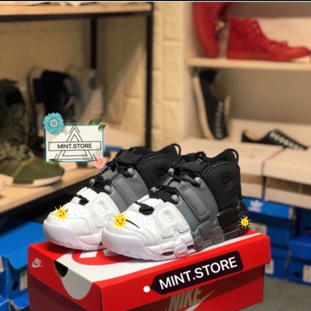 6/6 [Xả Kho] (Video cận cảnh) Giày thể thao sneakers uptempo 3 màu uy tin . | BigBuy360 - bigbuy360.vn