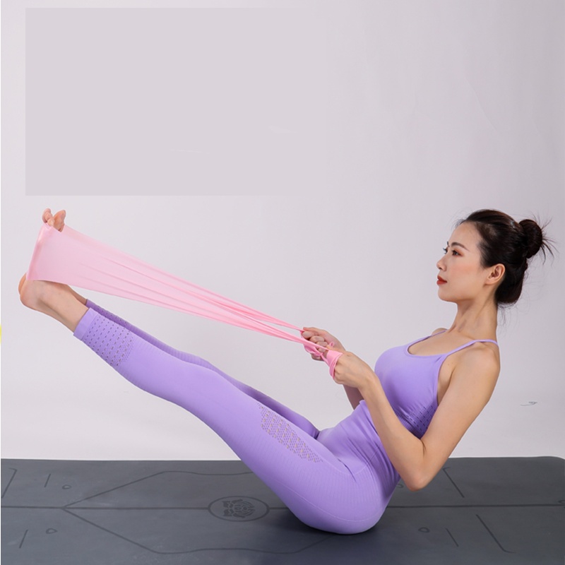 Dây cao su đàn hồi kháng lực bản thun tập yoga pilates NAVAS