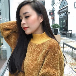 Áo len nhung hàng Quảng Châu