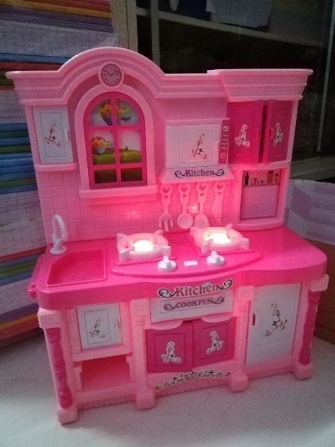 Bộ tủ bếp cho bé tặng kèm pin !