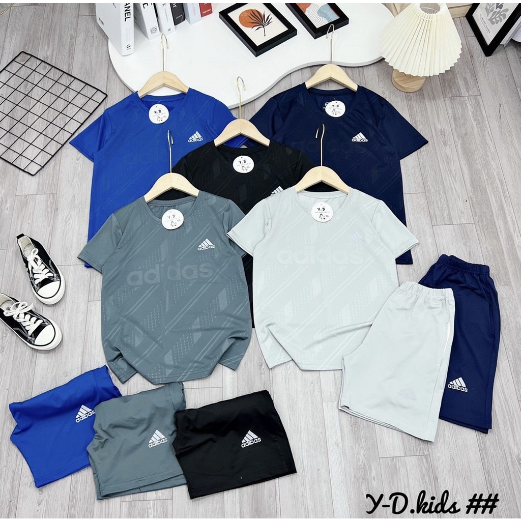 Sét Bộ Quần áo thể thao mùa hè dành cho bé trai 14-45kg. MA53.